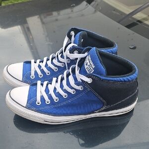 Converse High Top Sneakers - Blue & Navy